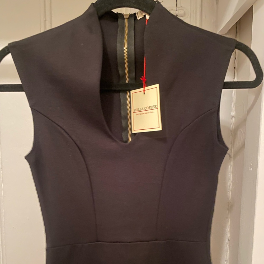 Rolla Coster black bodycon dress - Picture 2 of 6